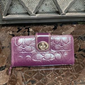 Used coach wallet